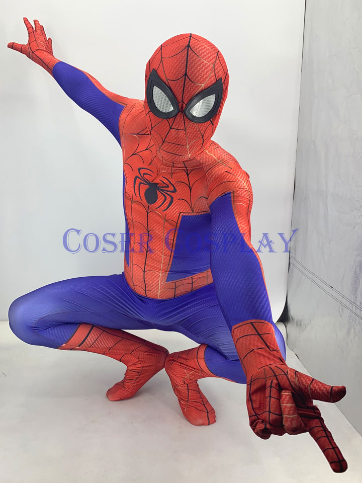 2019 Peter Parker Spiderman Halloween Costume For Kids 0906